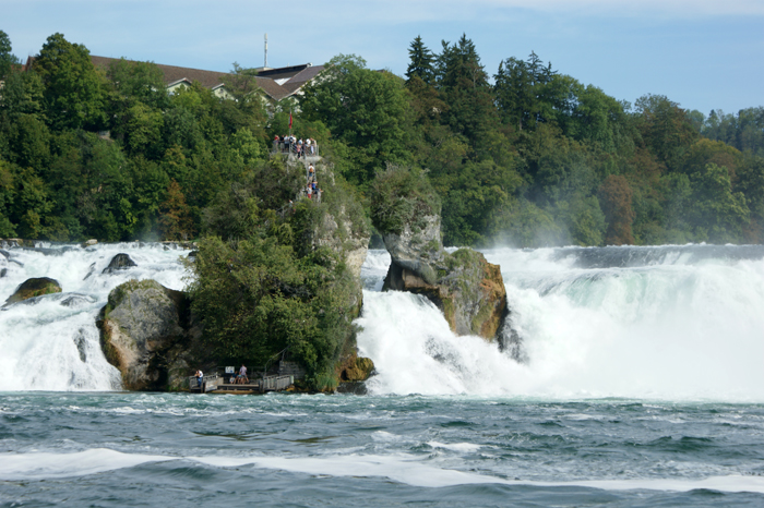 Schweiz: Rheinfall Schaffahusen 2011