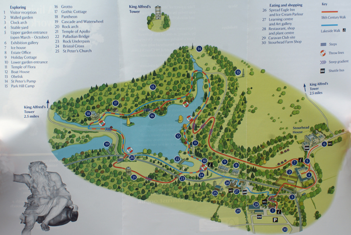 England: Engl. Landschaftsgarten, Stourhead 2012
