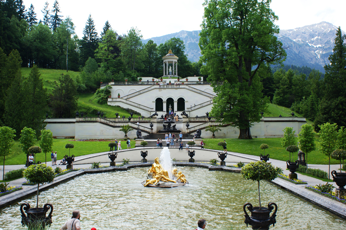 Deutschland: Schloss Linderhof 2013
