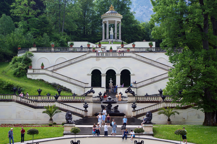 Deutschland: Schloss Linderhof 2013

