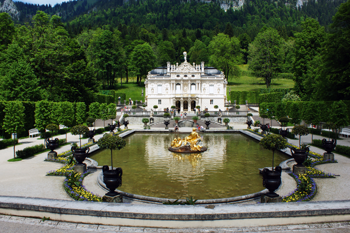 Deutschland: Schloss Linderhof 2013

