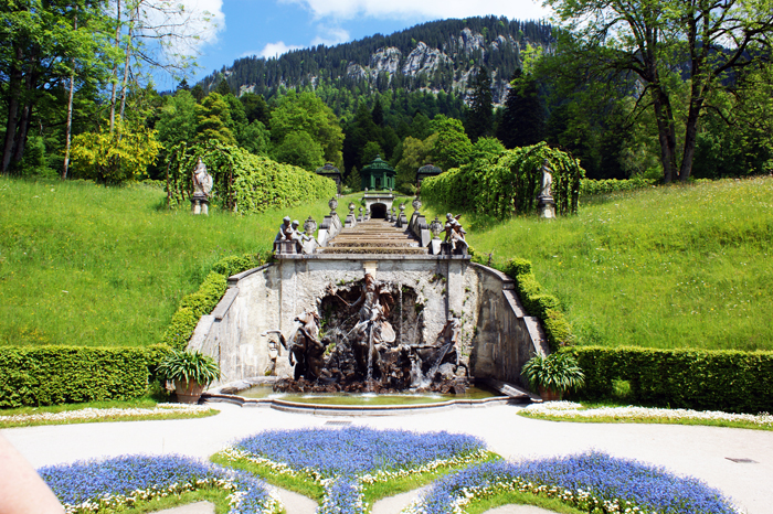 Deutschland: Schloss Linderhof 2013
