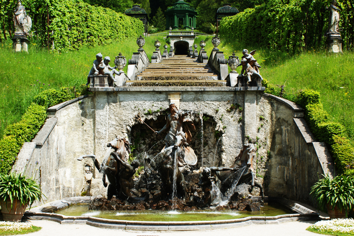 Deutschland: Schloss Linderhof 2013
