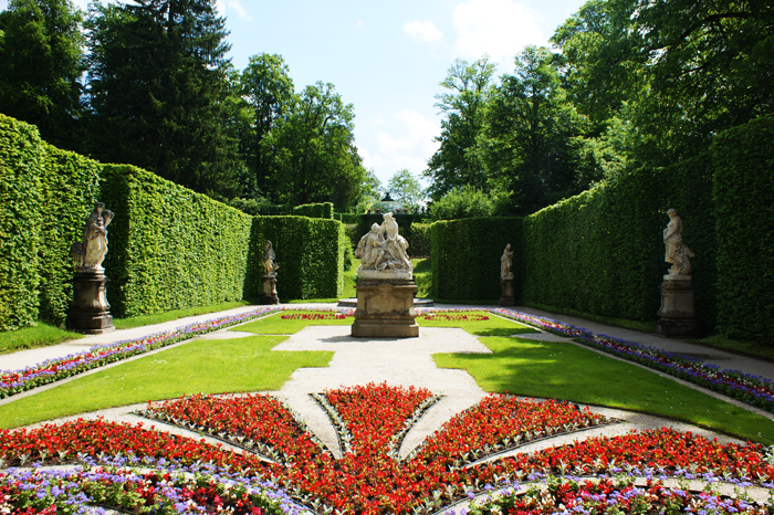 Deutschland: Schloss Linderhof 2013

