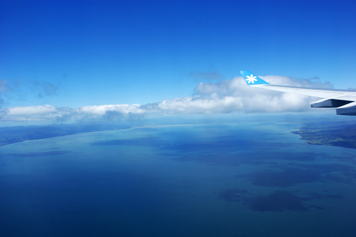 Neuseeland: Neuseeland von oben (AKL) 2014