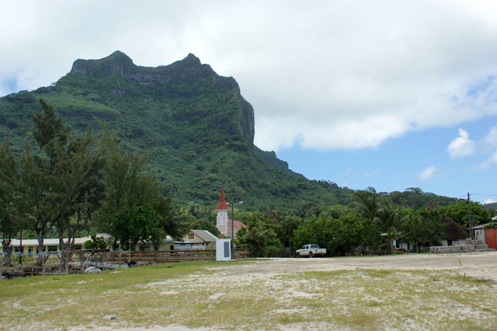 Französisch Polynesien: Bora Bora, Vaitape 2014