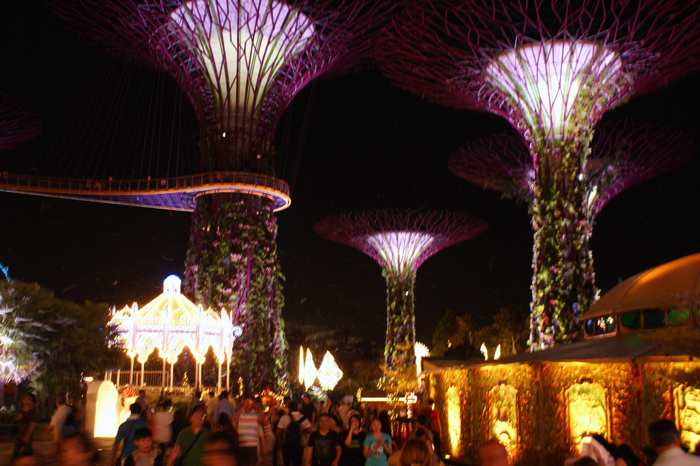 Singapur: Garden by the Bay 2014