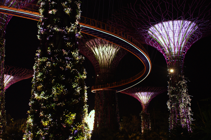 Singapur: Garden by the Bay 2014