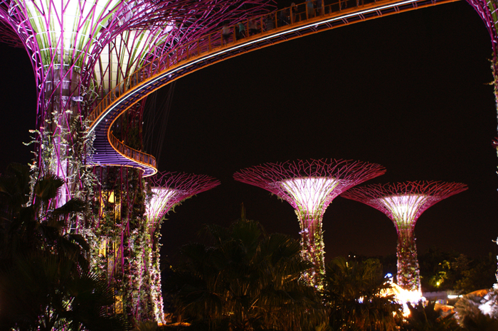 Singapur: Garden by the Bay 2014