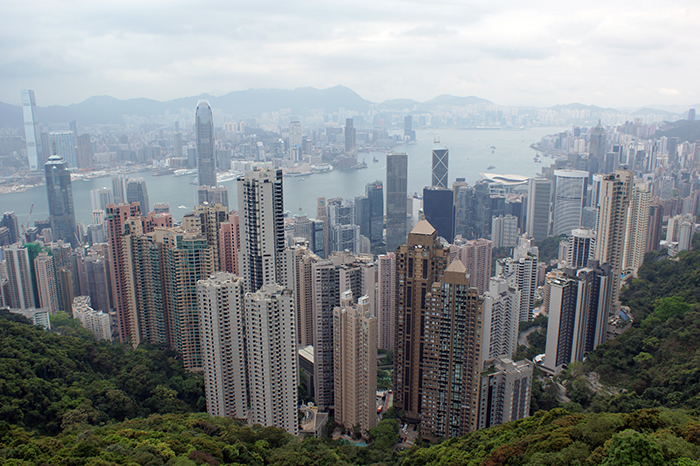 Hongkong, China. Ehemalige britische Kolonie